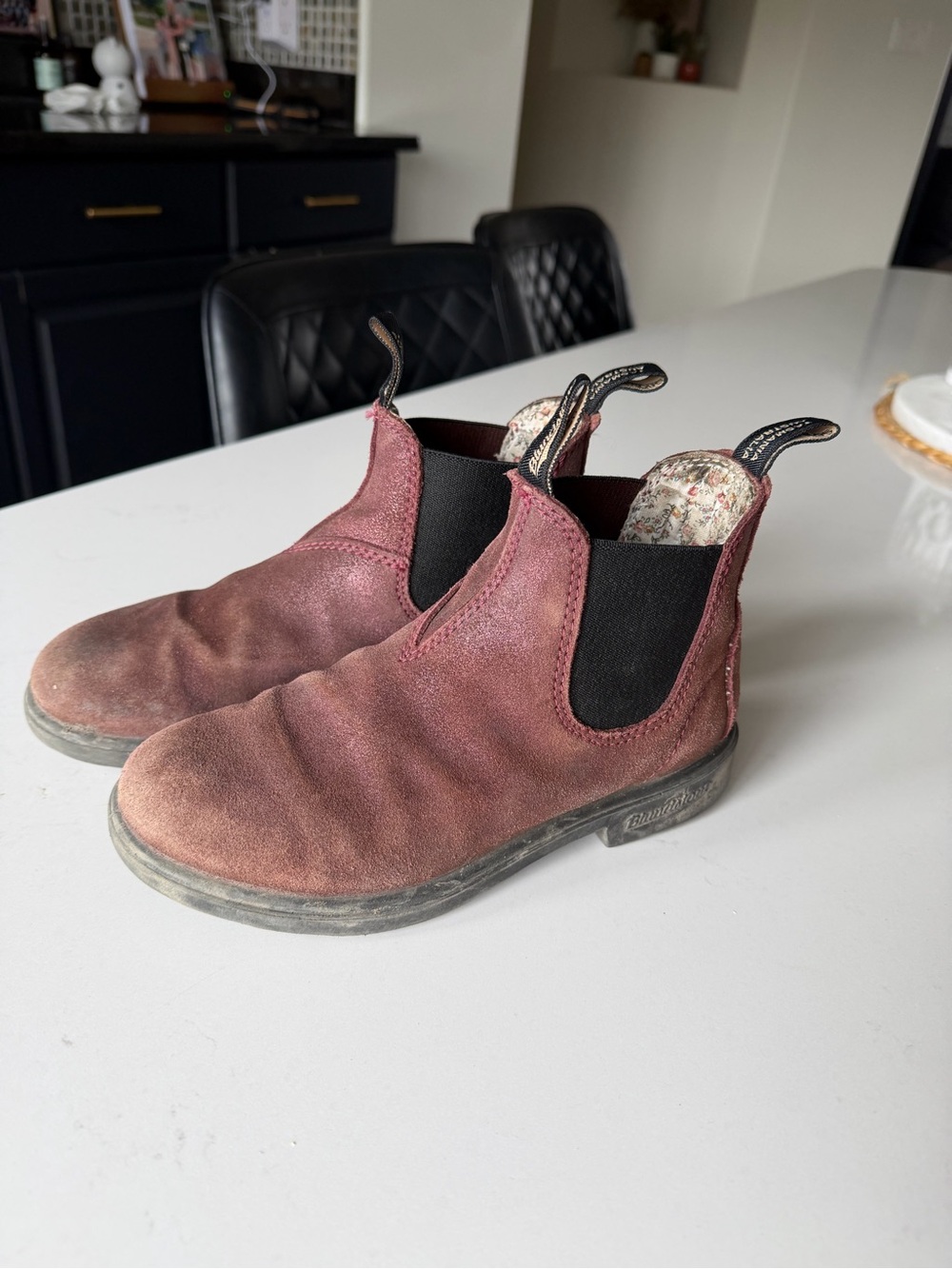 Blundstone kids size 2 Burgundy